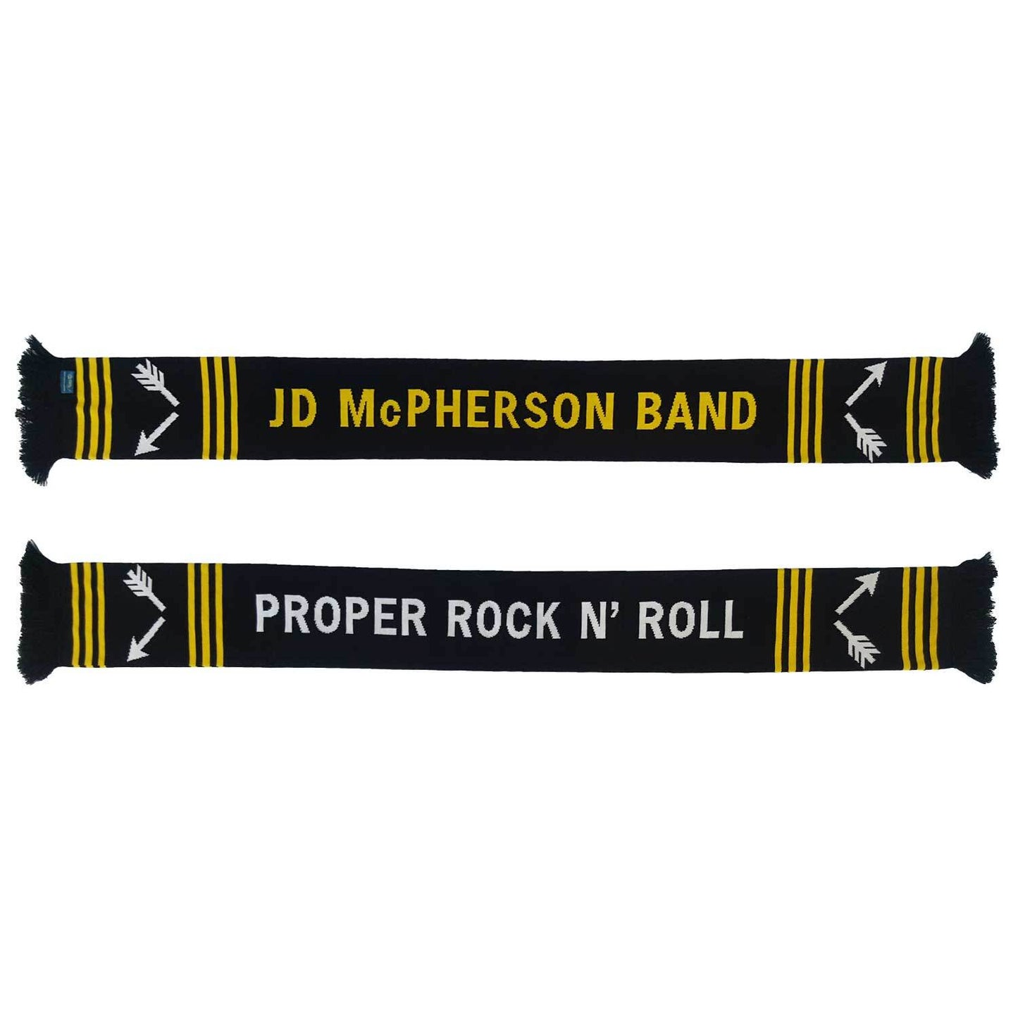 Proper Rock N Roll Scarf Black