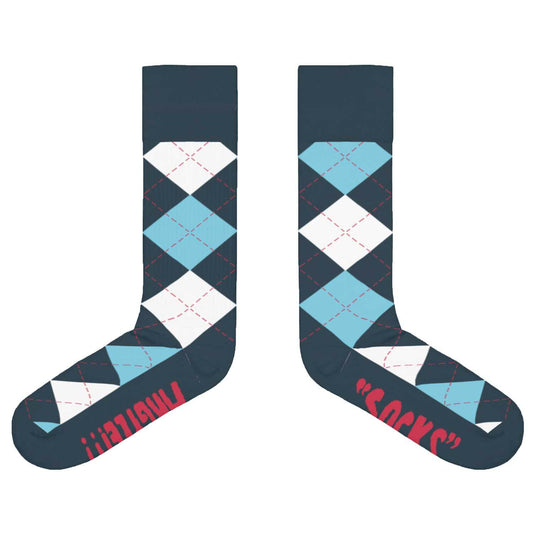 Argyle Socks Blue