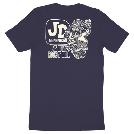 45RPM Tee - Navy